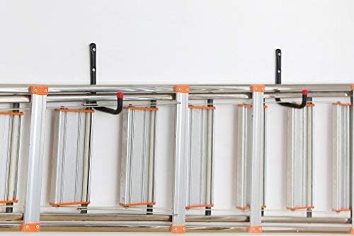 Wintek Heavy Duty Wall Mounted Garage Storage Utility Hooks and Hangers-Organizer for Tools,Bikes,Ladders,Chairs-Includes 12pcs Screws and Anchors,6 Pack