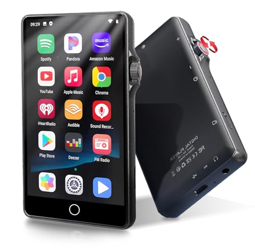 80GB MP3 Player with Bluetooth and Wifi, MP3 Player with Spotify, Pandora,Amazon Music 4' Touch...