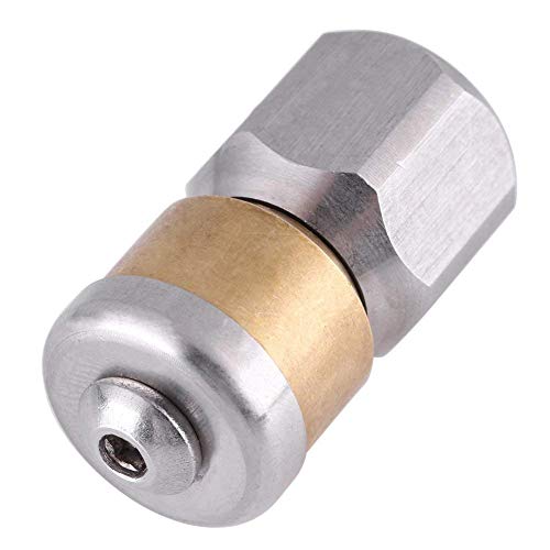 Sewer Jetter Nozzle Rotating 1/4BSP Female 250 Bar