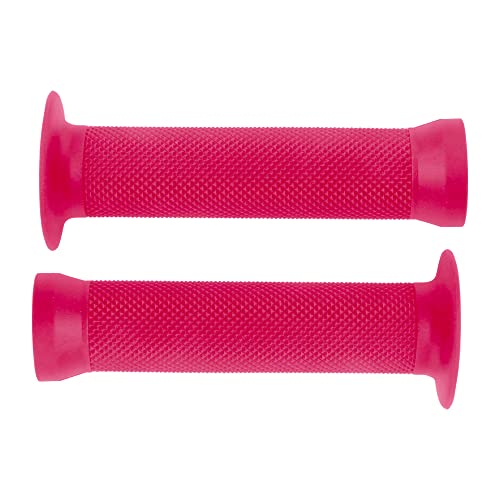 cyclingcolors Bike Handle 130 mm Rubber Quality Texture BMX Freestyle Dirt Diameter 22 mm (Pink), 130mm