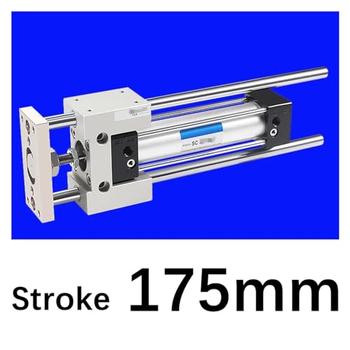 Vérin pneumatique SC40 guide linéaire avec support et accessoires