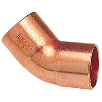 Algopix Similar Product 14 - NIBCO 606 1 C x C 45 Elbow Wrot