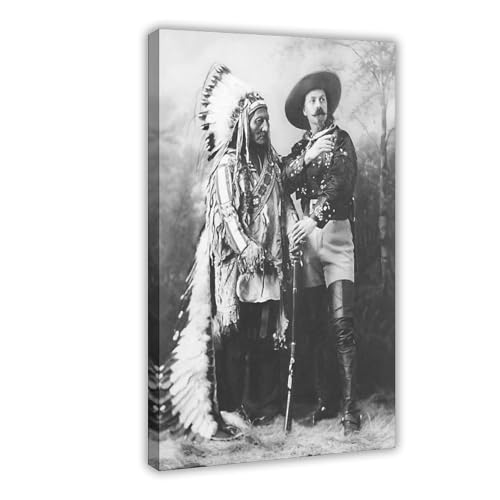 Buffle de 1897 impression sur toile grand format pour grand mur nu
