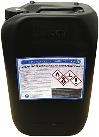 Bitumen Roofing Emulsion, Rubber Liquid (25 litres)