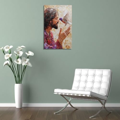 Poster pointillisme religieux impression toile haute définition - 5