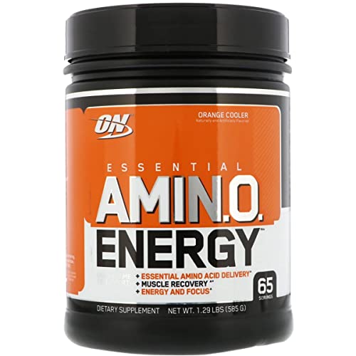 Optimum Nutrition Essential Amin.o. Energy, Green Apple, 9.5 Oz (270 G) #TOP6
