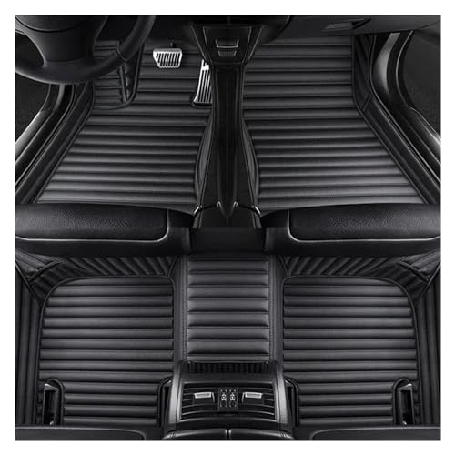 Tapis de voiture en cuir luxe 5D pour BMW Série 7 F02 Long 2008-2015