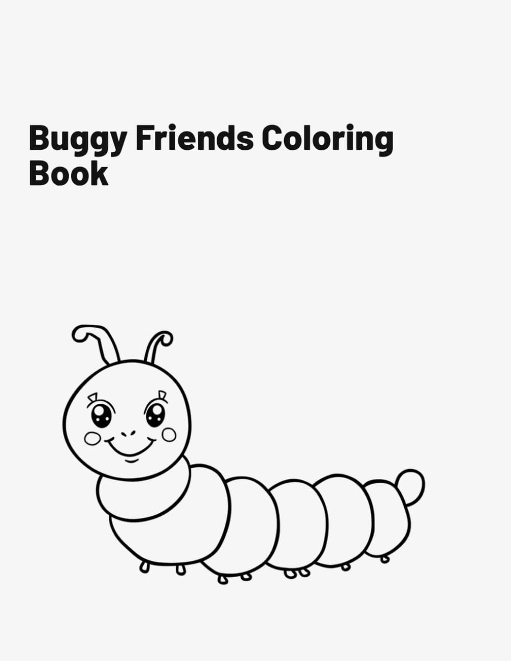 Whimsical Insect Coloring Pages: Insect
