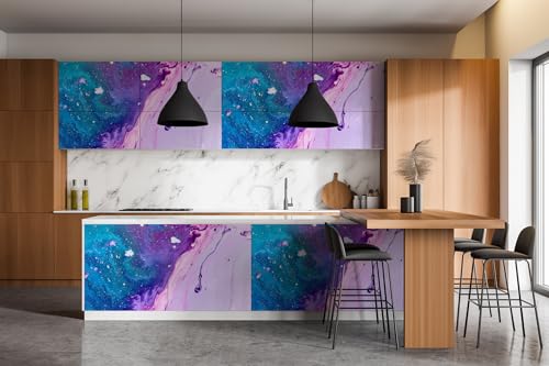 Papel Pintado Autoadhesivo Wallfluent Premium vinilo mate tacto suave para puertas 100x50 7