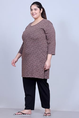 Image of RYSH Women's Plus Size Printed Longline Tops