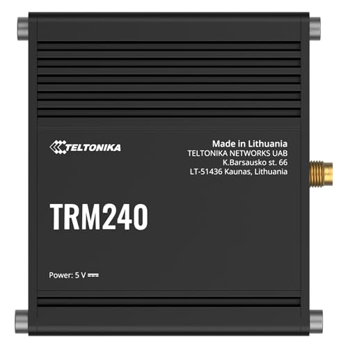 Teltonika TRM240 módem compacto LTE con carcasa de aluminio de alta resistencia