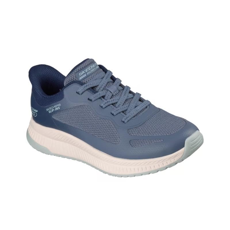 Image of Skechers Womens Hands Free Slip-ins Bobs Squad 4 - Staple Look