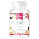 Vitamin D3 10.000 I.E. + K2 200μg - 400 Tabletten - CELL LINE - Menaquinon MK-7 & MK-4 – Herstellung & Laborprüfung in Deutschland | MIOSAN® CLUB - Exklusives Wohlbefinden
