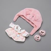 YHYQiFei Set Di Vestiti Per Bambola Di Peluche 20 Cm - Abiti In Cotone, Carini E Alla Moda, Molti Stili - Contenuto: Solo Vestiti (Bambola Non Inclusa), Fatto A Mano - 4