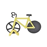 Regalo perfecto: viene con un soporte, bueno para mostrar y regalo ideal para los amantes de la pizza, ciclistas o cualquier persona que quiera cosas divertidas. Especialmente ideal para cortar pizza en las fiestas de cumpleaños de los niños.