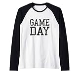 Sports Gift Shirt - Vintage Game Day Raglan Baseball Tee
