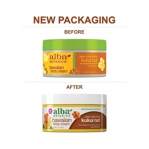 Alba-Botanica-Hawaiian-Body-Cream-Deep-Moisturizing-Kukui-Nut-65-Oz Alba Botanica Hawaiian Body Cream, Deep Moisturizing Kukui Nut, 6.5 Oz