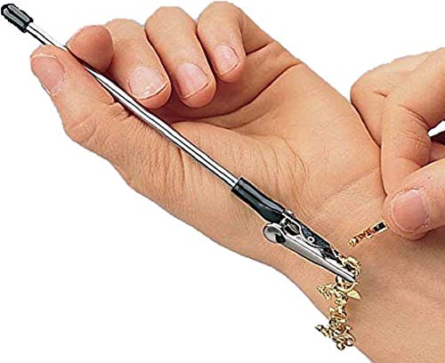 Silver Bracelet Tool Jewelry Helper- Bracelet Fastener Helper with Watch Clasps & Zipper Pull. Easy Fastener Bracelet Holder by Extreme Brands 😮nly