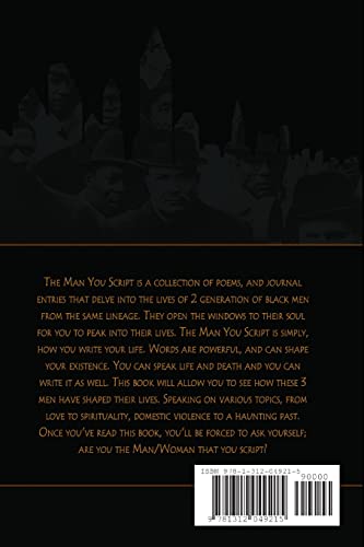 The Man You Script: the Griot, Wordsmith, and Verbalist