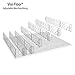 Visi-Floor Adjustable System Kit - Cold Vaults & Commercial Storage Organizer for Supermarkets, Convenience Stores, and Grocery Stores - Modular Display Merchandiser Drink Organizer for Cans, Beer,