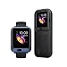 Produktbild LKJHG 4G Smart Watch Android 7.1 3GB 32GB Videoanruf mit 1200mAh Energien-Bank drahtlosen Bluetooth Lautsprecher-Bügel-Replaceable (Color : Blue, Size : 3GB 32GB)