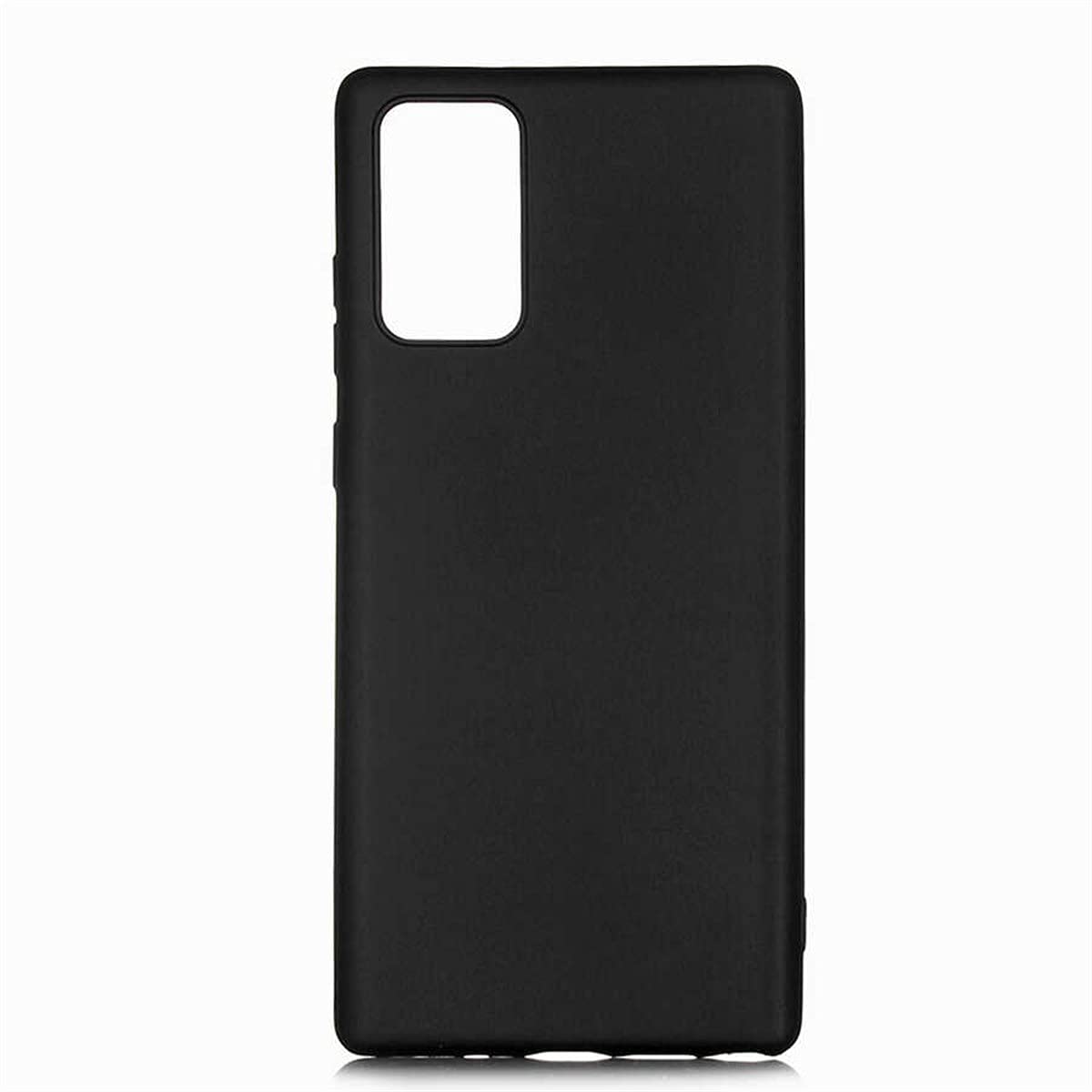Zore Galaxy ile uyumlu Note 20 Kılıf Premier Silikon Kapak Siyah