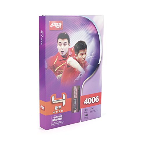 Image of DHS Ping Pong Paddle A4006, Table Tennis Racket - Penhold