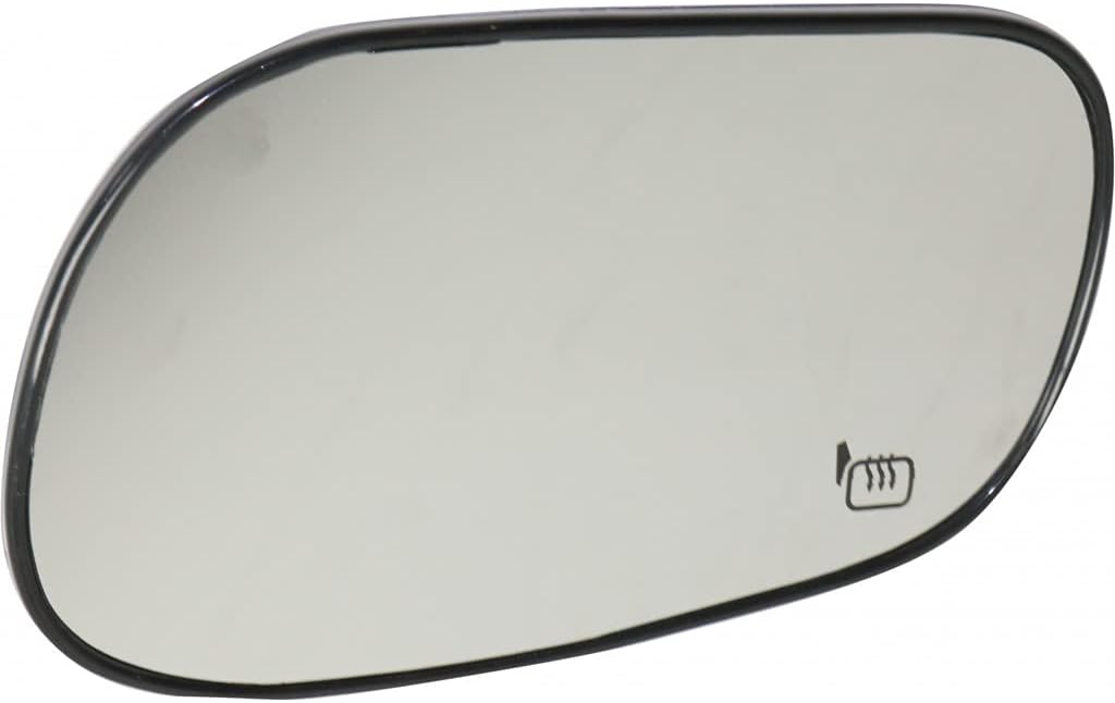 For Mercury Grand Marquis 2002-2011 Mirror Glass Passenger Side | Heated | w/Backing Plate | Convex Glass Type | Replacement For 1W7Z17K707AA | FO1325107