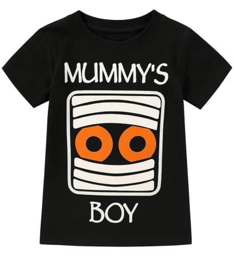 Image of Boys Short Sleeve Funny Graphic Tees for Toddler to Big Kid
