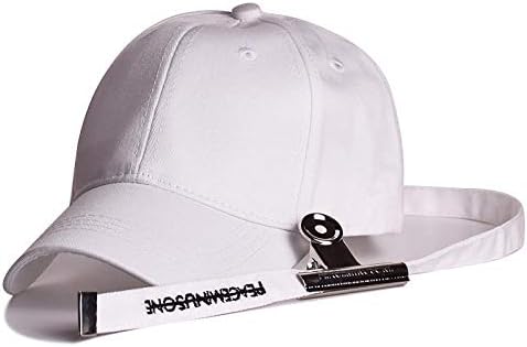 Hip Hop Peaceminusone Gd Unisex Solid Curved Hats Baseball Cap Men White Adjustable