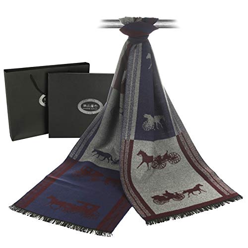 Bufanda de invierno unisex para combatir el frío con elegancia