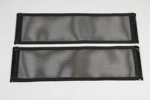 2U Blank Venting Snap-On Rack Panel Spacer for 19-Inch Server Network Rack Enclosure or Rack Cases (2 Pack)