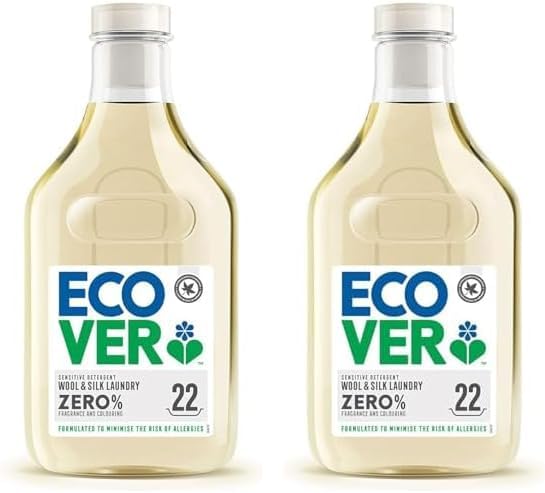 Zero Sensitive Laundry Liquid for Wool and Silk 1 Litre (Pack of 2)