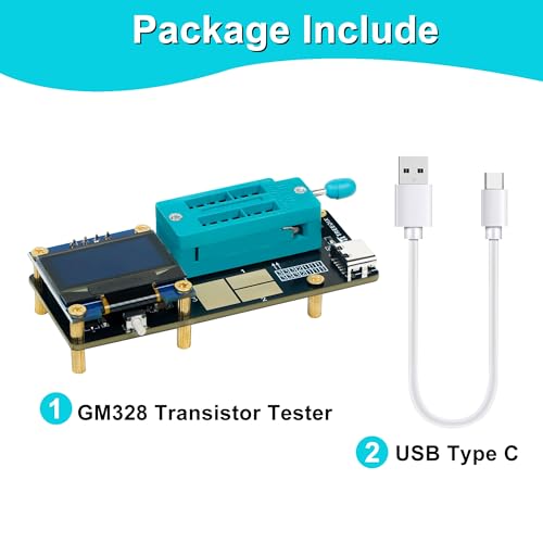 Testeur de composants Treedix GM328 pour identifier les pannes SMD - 7