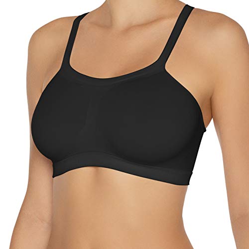 Top Bandini, Hanes, Feminino, Preto, GG