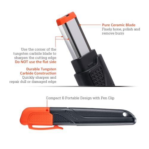 SHARPAL 129N Multipurpose Pocket Knife Sharpener and Garden Tool Sharpener, Sharpening Secateurs, Shears, Loppers, Axe, Pruner, Scissors, Lawnmower Blade 2 SHARPAL 129N Multipurpose Pocket Knife Sharpener and Garden Tool Sharpener, Sharpening Secateurs, Shears, Loppers, Axe, Pruner, Scissors, Lawnmower Blade - Image 2