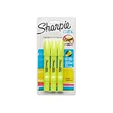 Sharpie Accent Gel Highlightes, Fluorescent Yellow, 3 Highlighters (1780474)