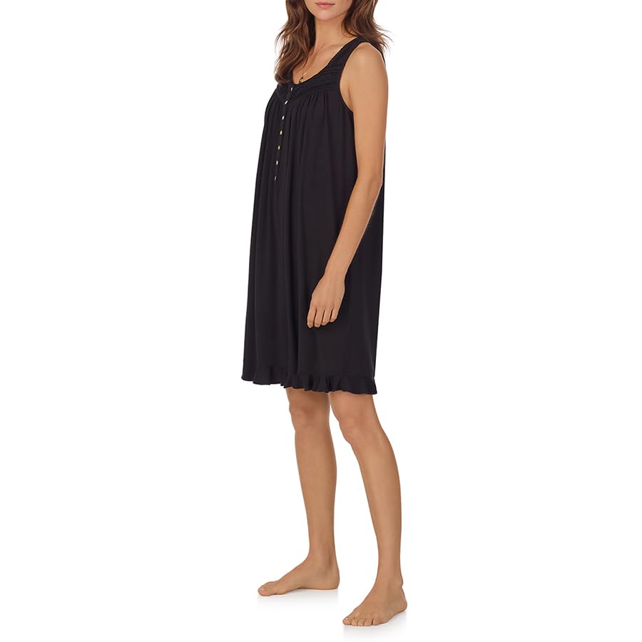 Eileen West Sleepwear & Loungewear for Women - Modal Jersey Knit Collection - Soft Sleeveless Short Nightgown Chemise2