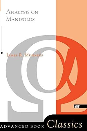 Book cover Analysis On Manifolds (Advanced Books Classics)