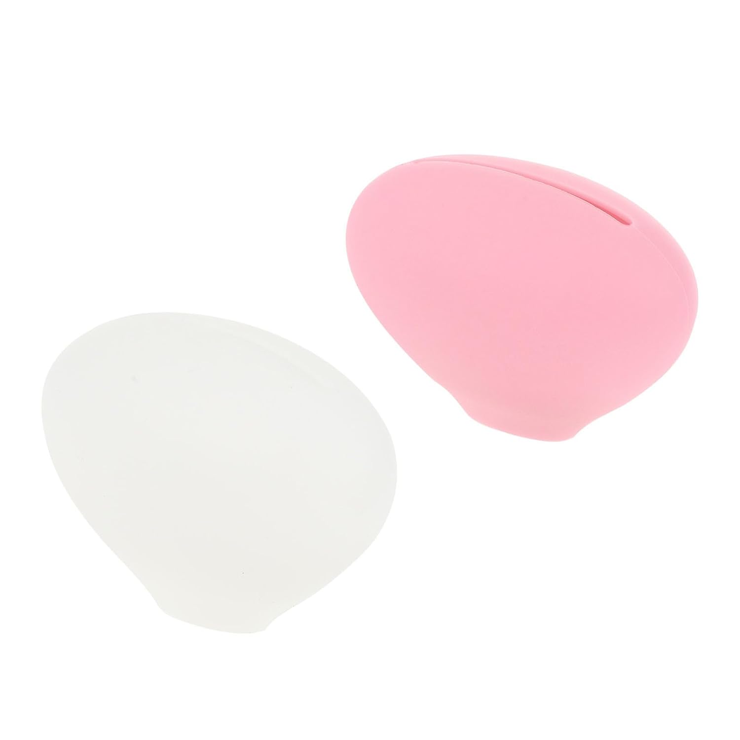 2 Pcs Silicone Makeup Brush Protective Covers for Travel and Business Trips Portable Waterproof Brush Guards that Keep Bag Tidy and Shield Bristles