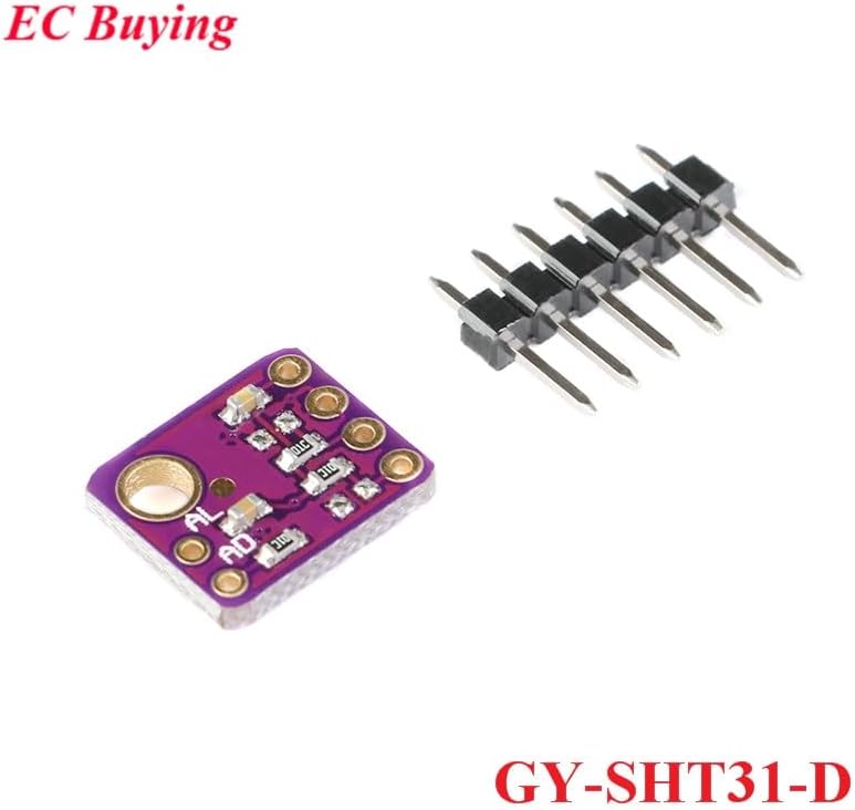 SHT21 SHT30 SHT31 Si7021 SHT35 SHT40 SHT41 Temperature and Humidity Sensor Module IIC I2C HDC1080 GY-213V-HTU21D GY-SHT30-D GY-S - (Voltage: GY-SHT30-D) image 4