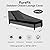 PureFit Outdoor Chaise Lounge Cover, Lounge Chair Covers Waterproof Patio Furniture Lounge Chair Cover, UV Resistant & Weatherproof, 2 Pack, 68" L x 30" W x 30" H Inches, Black