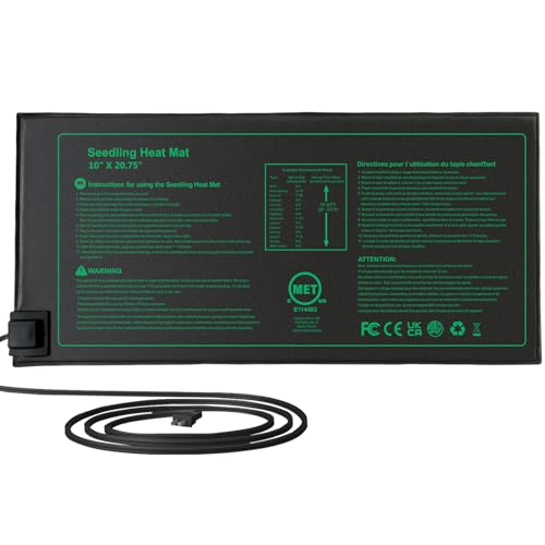 NAMOTEK Seedling Heat Mat 1 Pack…