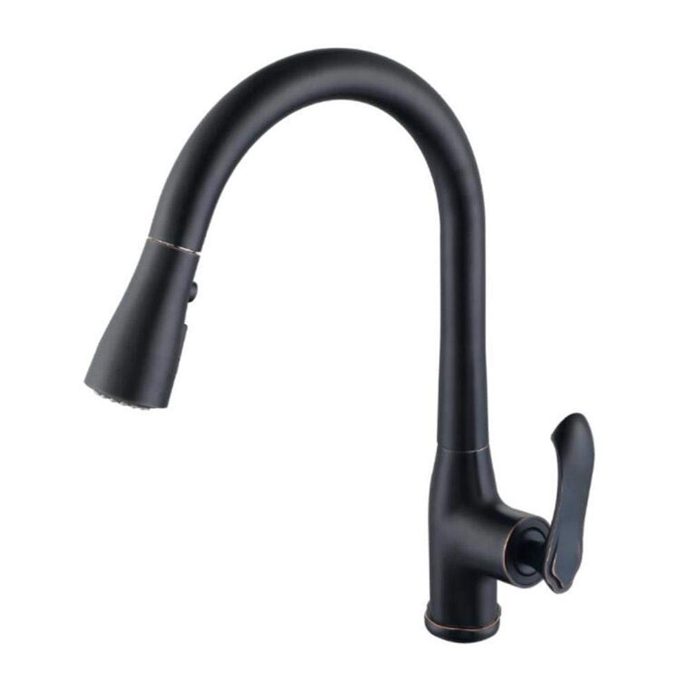 Robinet de cuisine avec douchette extractible 2 jets pour un nettoyage précis de l'évier