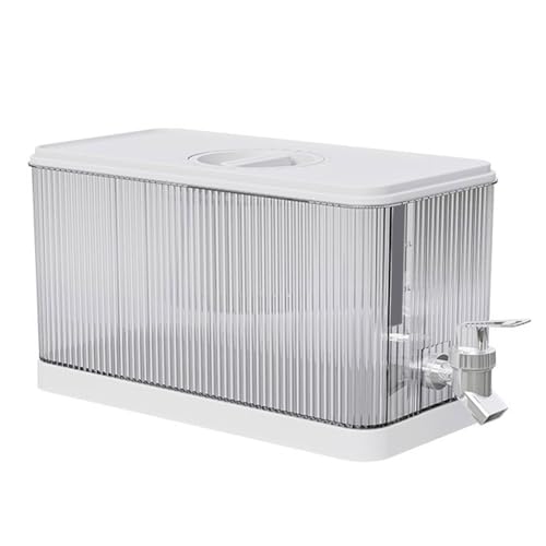 Water Dispenser For Fridge - Water Filter Dispenser | Juice Container With Spigot, 4.5L Large...