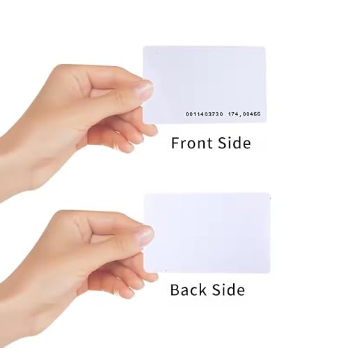 125KHz RFID Proximity ID Cards Key Token Tag Card for Entry Access Control System for Electronic Door Cabinet Lock EM4100 TK4100, Read Only (20 PCS)