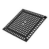 Anneome Tapa de Desagüe Cuadrada de Acero Inoxidable Baño y Cocina Colador de Pelo para Ducha y Fregadero Filtro Antidesbordamiento y Antiolor Reja Resistente para Drenaje Rápido