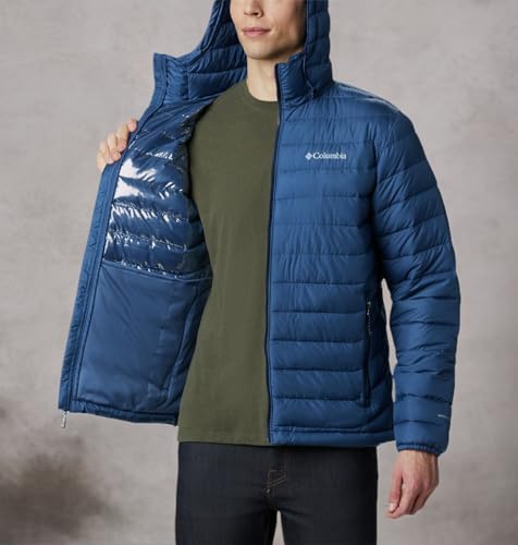 Image of Columbia mens Powder Lite Hooded JacketPowder Lite Hooded Jacket