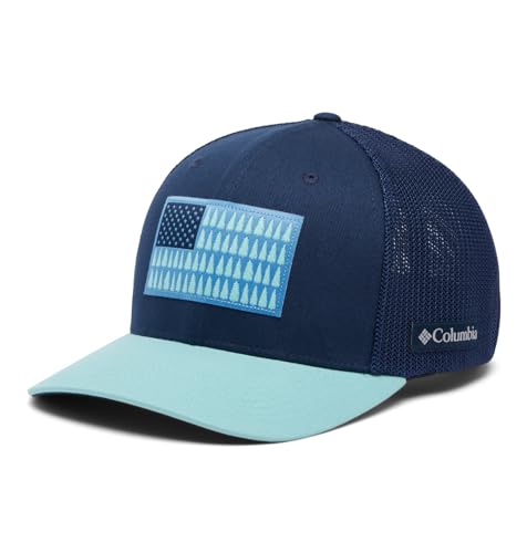 Image of Columbia Unisex Adult PFG Logo Mesh Ball Cap