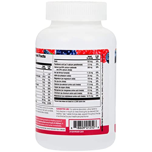 Bariatric Choice My Bariatric All-In-One Multivitamin Chewable With 300 Mg Of Calcium, Berry (120Ct) #TOP3